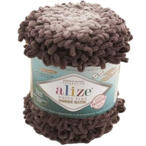 Alize Puffy Fine Ombre Batik Yarn Color 7243